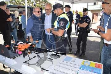 La Policía Local de Telde presentó este viernes su Unidad de Drones (Foto TA)